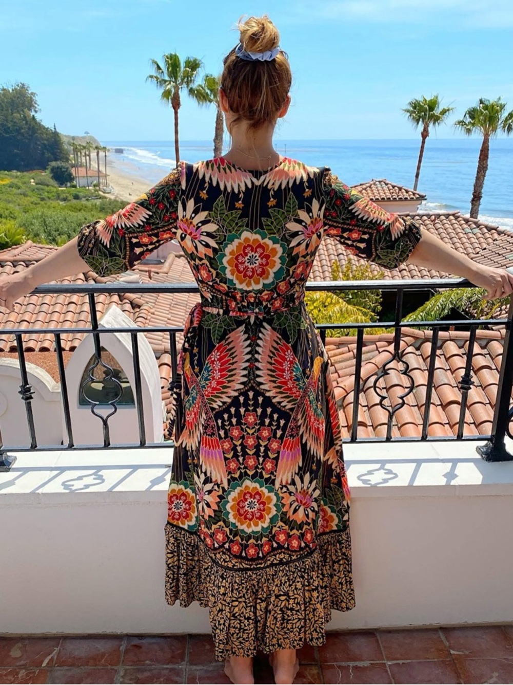 Farm Rio for Anthropologie Size small wrap dress
